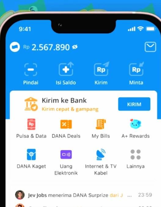Apk dana dompet digital