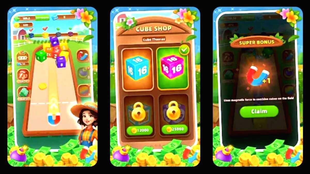 Apk game grand cube.