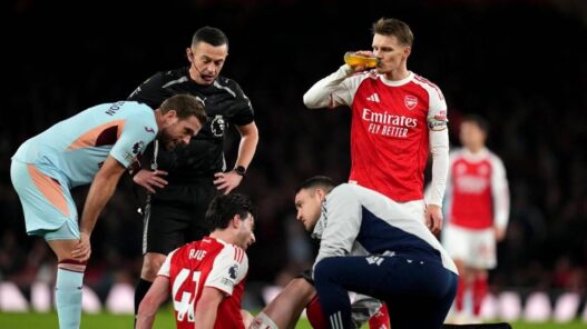 Arteta Pening, Cedera Terpa Dua Pilar Penting
