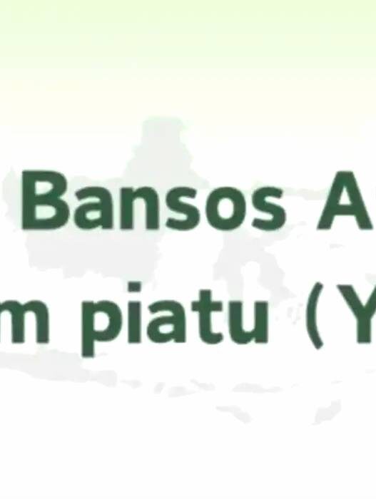 Bansos ATENSI YAPI