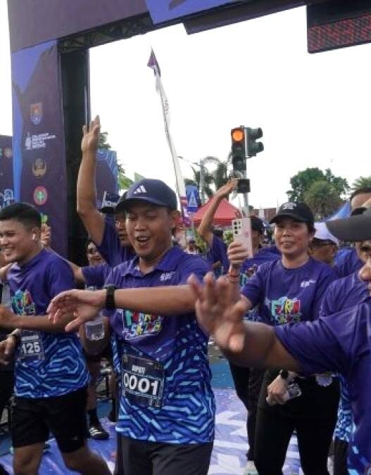 Bupati Ikut Lari di Maju Besar Fun Run 5K