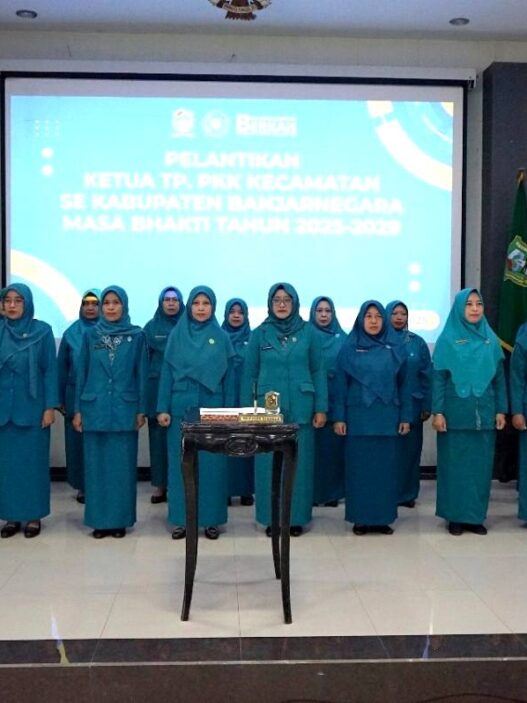 Gerakan PKK Diperkuat Melalui Pelantikan Ketua