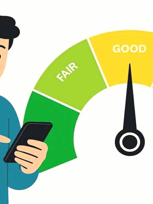 Grafik skor kredit mencerminkan cara memperbaiki skor kredit pinjol