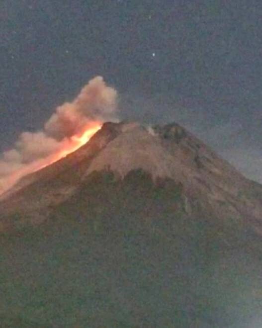 Hujan Guyur Merapi, Tingkatkan Potensi Bahaya