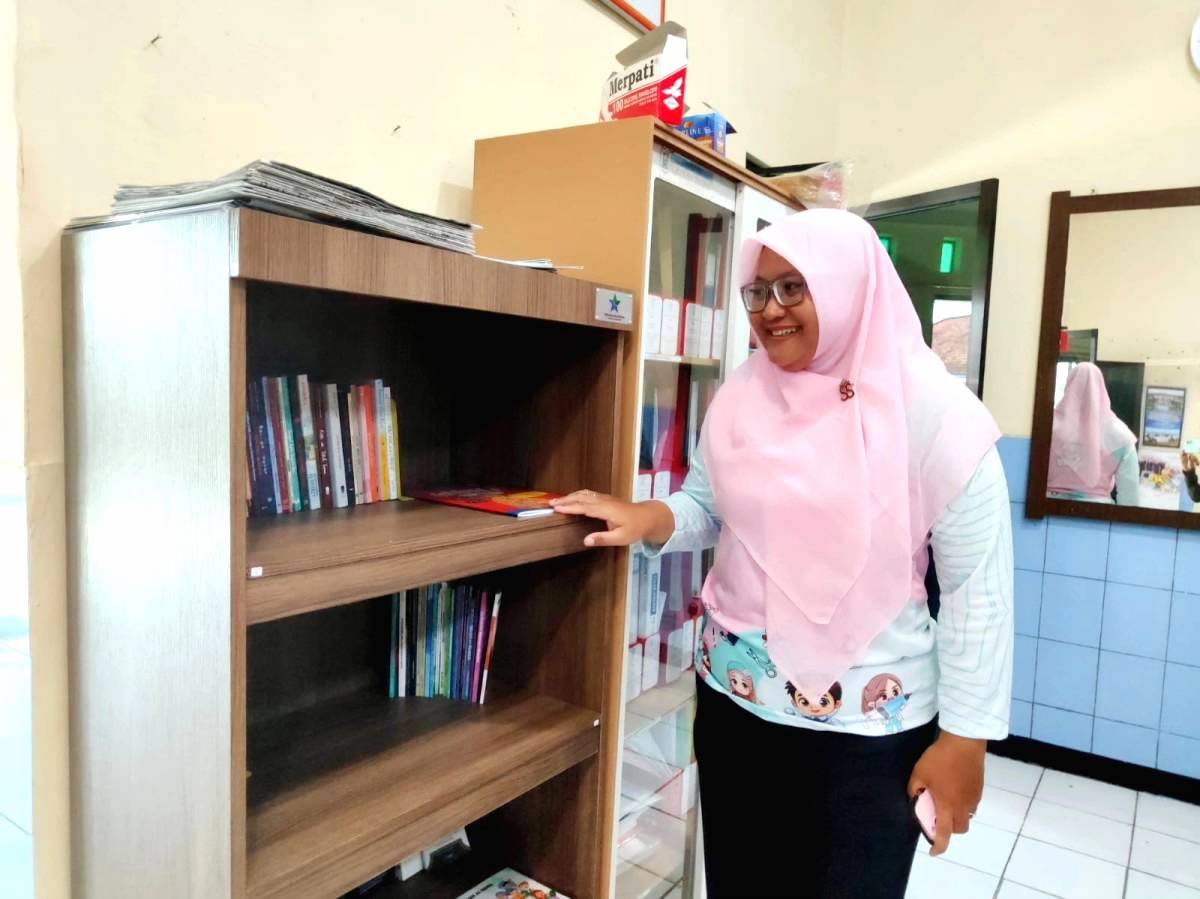 Lima Puskesmas Dapat Bantuan Buku Perpusnas