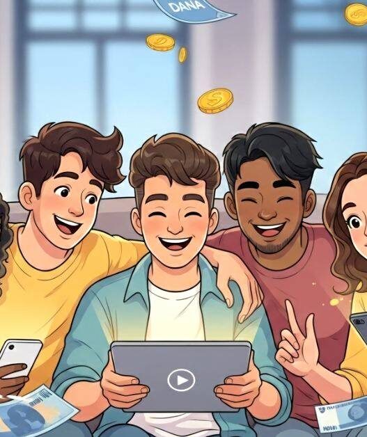 Main Aplikasi FunTV Bisa Dapat Saldo DANA