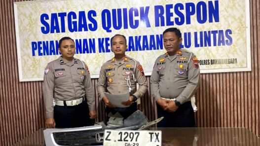 Pelaku Tabrak Lari Ditangkap Setelah Enam Jam