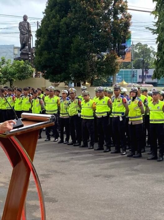 Polres Purbalingga bersama dinkes bersinergi untuk menjamin keamanan dan kelancaran aktivitas masyarakat pada puncak liburan Nataru