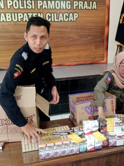 Ribuan Rokok Tanpa Cukai Disita