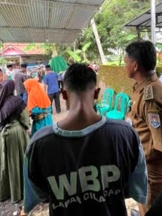 WBP Lapas Cilacap Dapat Izin Luar Biasa