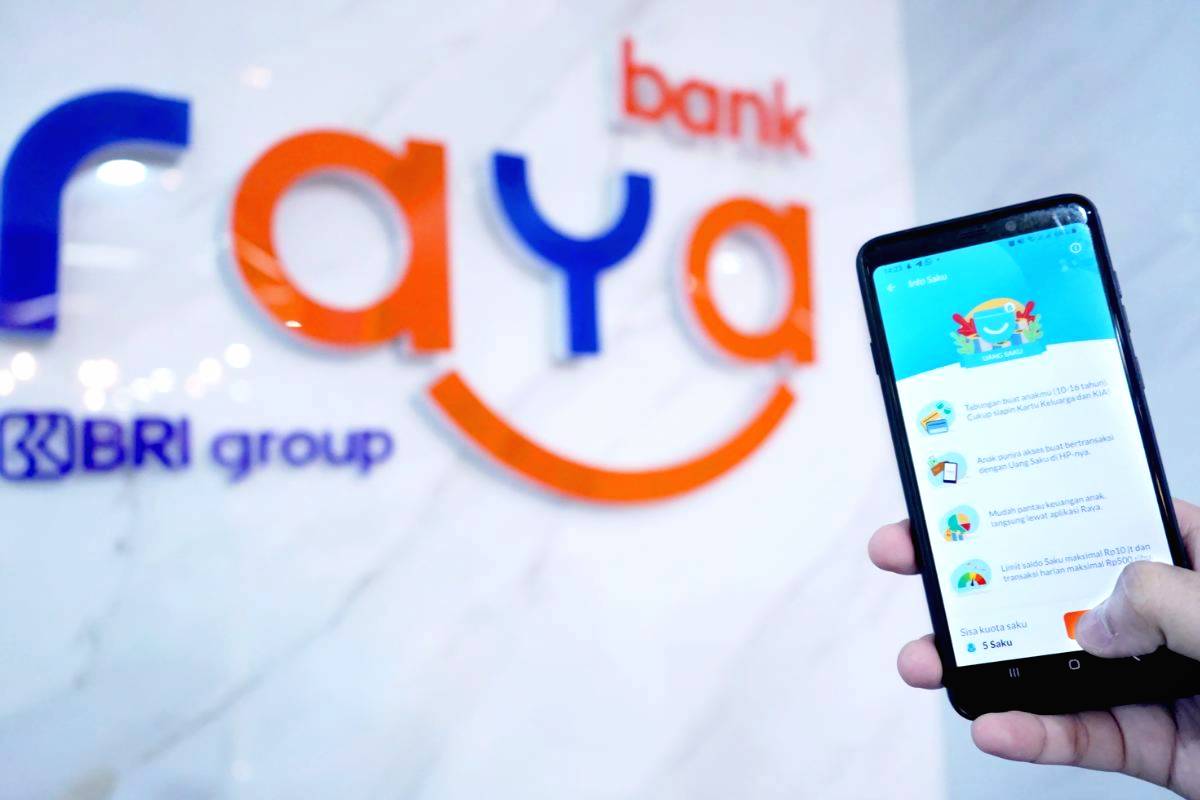 Akses Fitur Setor Tunai Tanpa Kartu di Aplikasi Bank Raya