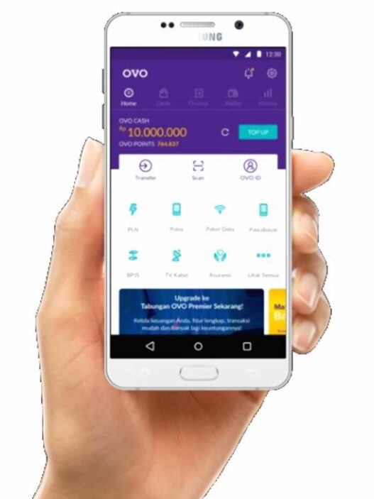 Aplikasi ovo dompet digital