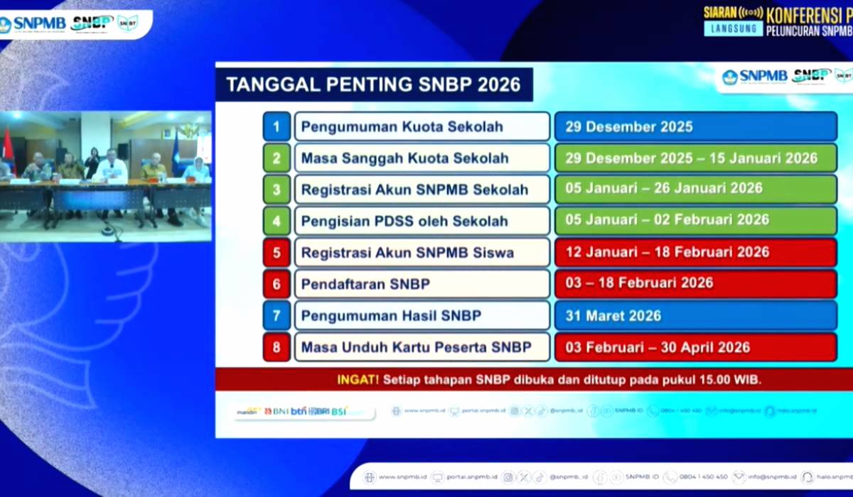 Batas Pengisian PDSS SNPMB