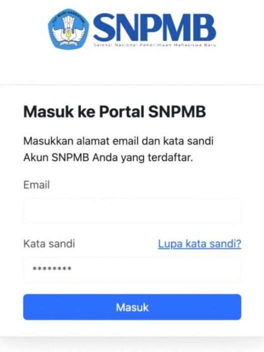 Daftar Akun SNPMB