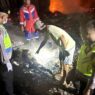Dua Rumah Terbakar, Satu Lansia Meninggal