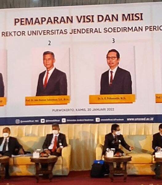 Empat Calon Rektor Unsoed Jalani Tes Kesehatan Sebelum Pemilihan