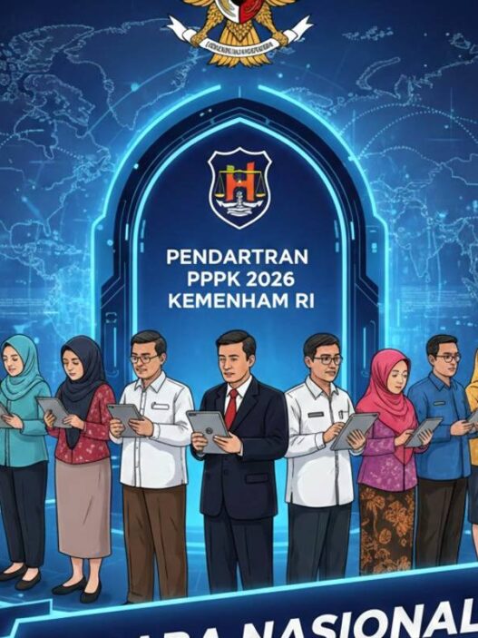 Ilustrasi pendaftaran PPPK 2026 KemenHAM secara nasional