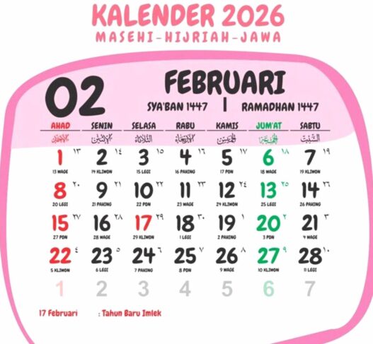 Kalander februari