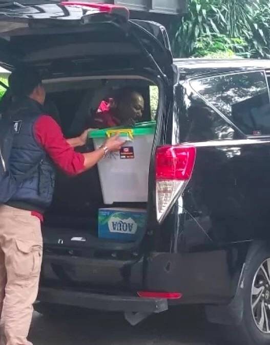 Kejagung Amankan Kontainer Barang Bukti