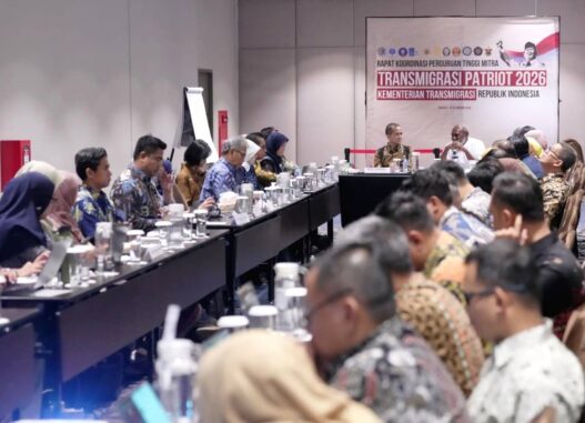 Konferensi pers rapat koordinasi perguruan tinggi mitra patriot