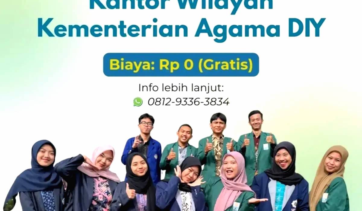 Lowongan Magang di Kemenag DIY Terbaru