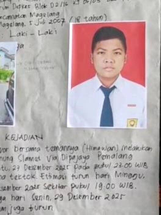 Pendaki Asal Magelang Ditemukan Meninggal di Lereng Gunung Slamet
