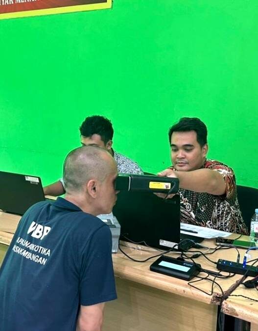 Perekaman E KTP Warga Binaan Diintensifkan