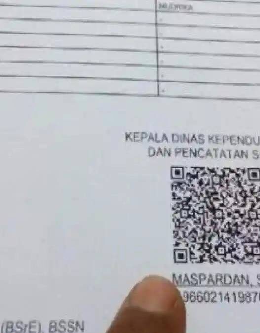 Qr code kartu keluarga