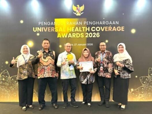 Pemerintah Kabupaten Banyumas menerima penghargaan pada ajang Universal Health Coverage (UHC) Awards Tahun 2026.