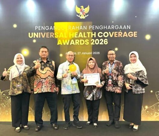 Pemerintah Kabupaten Banyumas menerima penghargaan pada ajang Universal Health Coverage (UHC) Awards Tahun 2026.