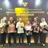 Pemerintah Kabupaten Banyumas menerima penghargaan pada ajang Universal Health Coverage (UHC) Awards Tahun 2026.