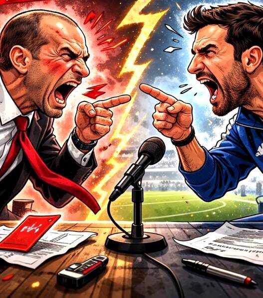 Allegri–Fabregas Memanas Lagi