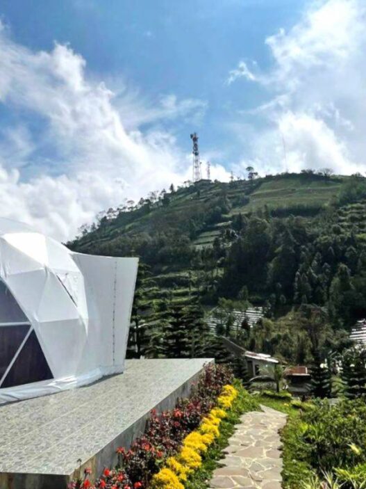 Glamping Mewah di Purbalingga dengan View Gunung Slamet