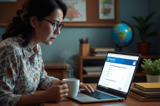Guru memeriksa SKTP di Info GTK menjelang pencairan TPG