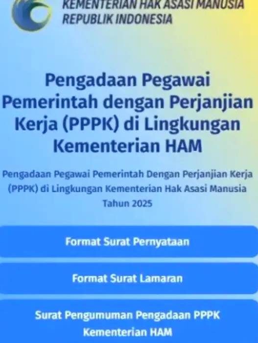Info PPPK KemenHAM