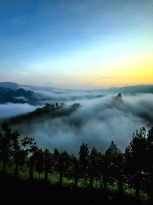 Panorama Alam di Bukit Pentulu Indah Kebumen