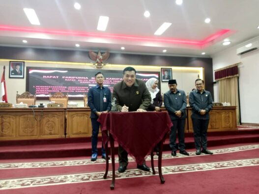 Peraturan Daerah Tentang RPIK di Sahkan