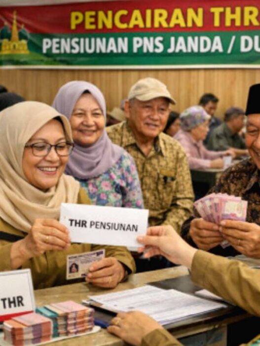 Rincian Besaran THR Pensiunan PNS 2026 Janda Duda yang Akan Segera Cair di Awal Puasa