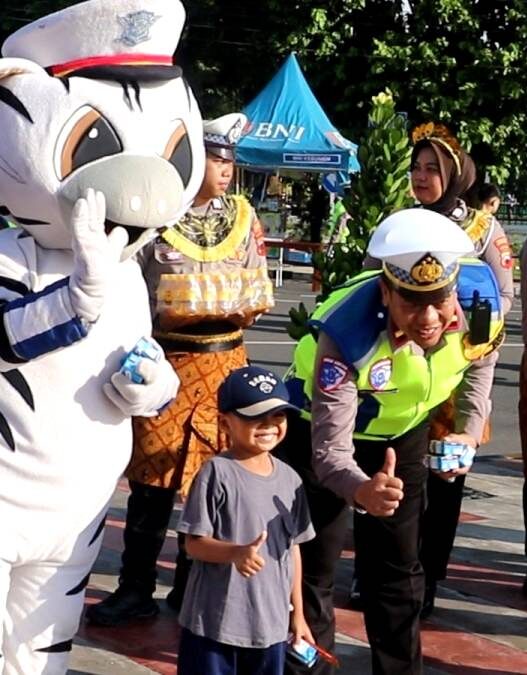 Satlantas Dorong Kesadaran Keselamatan Berlalu Lintas
