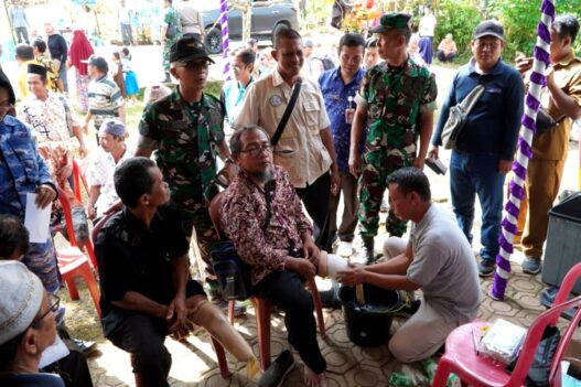 TMMD Reguler ke 127 Fokus Pembangunan Desa Perbatasan