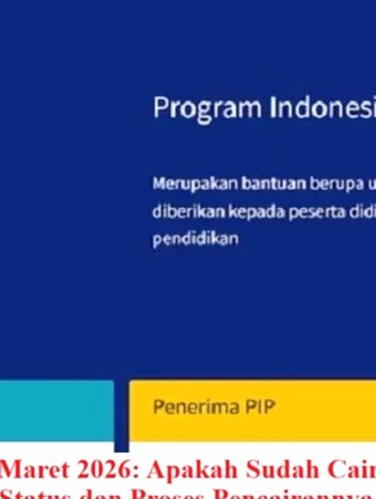 Bansos PIP