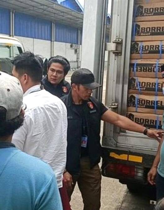 Bareskrim Amankan 9 Ton Daging Impor Kedaluwarsa