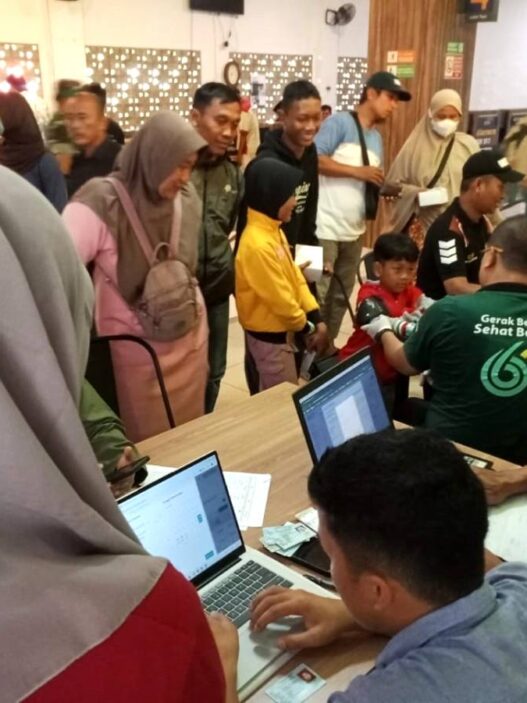 Cek Kesehatan Gratis Diserbu Pemudik