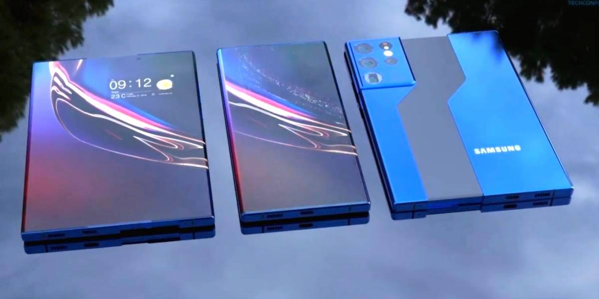Galaxy z roll5g desain