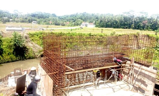 Jembatan Logawa Penghubung Sidabowa Karanganyar Dikebut