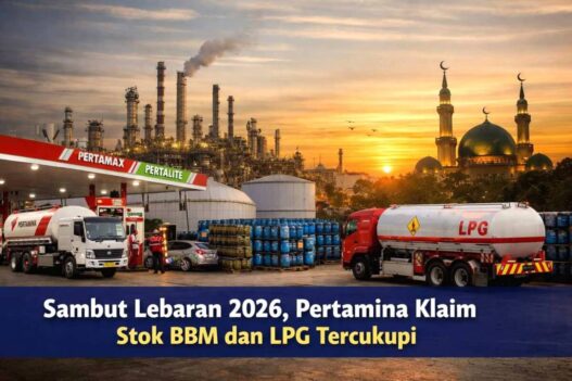 Pemerintah memastikan stok pangan nasional serta pasokan BBM dan LPG tetap aman menjelang Lebaran