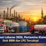 Pemerintah memastikan stok pangan nasional serta pasokan BBM dan LPG tetap aman menjelang Lebaran
