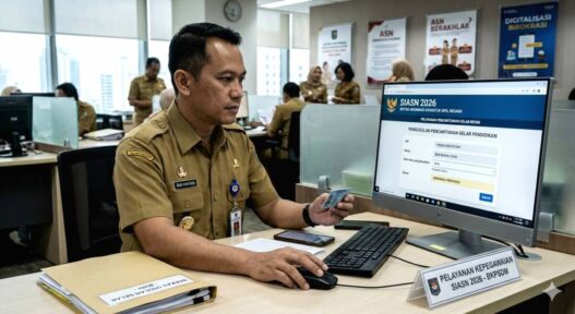 Pencantuman gelar resmi melalui SIASN