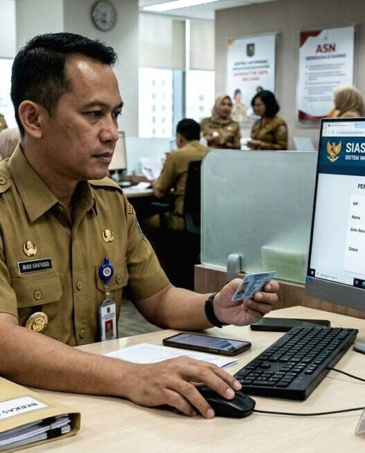 Pencantuman gelar resmi melalui SIASN