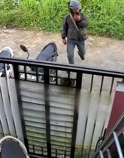 Percobaan Curanmor Terekam CCTV